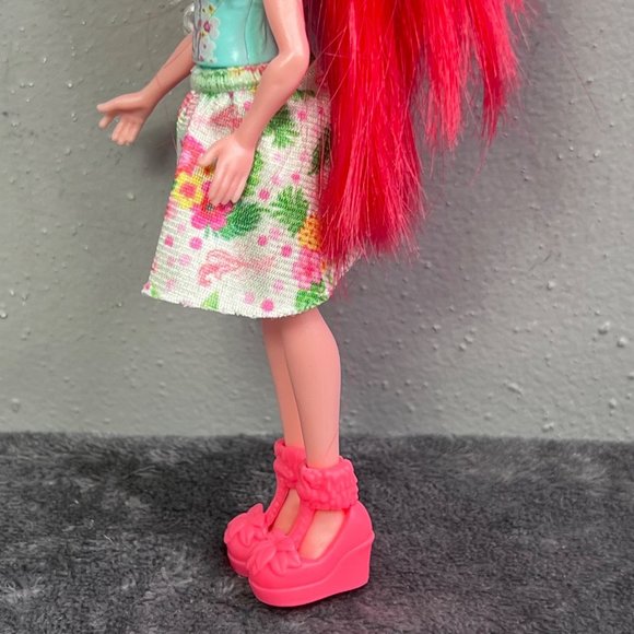 Mattel Enchantimals Lets Flamingle Doll with Outfit Party Hat Shoes 6.5 in 2018 - Picture 5 of 8